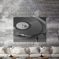 Tablou Canvas Muzica De Pe Vinil - Img 4