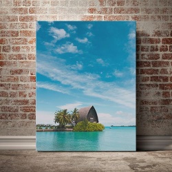 Tablou Canvas Oaza De Albastru