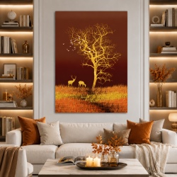 Tablou Canvas Sacred Golden Tree