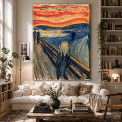 Tablou Canvas "The scream" - Țipătul