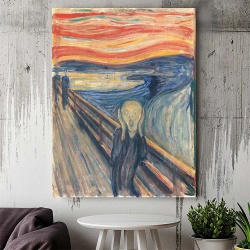 Tablou Canvas "The scream" - Țipătul - Img 3