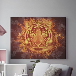 Tablou Canvas Zeul Tigru