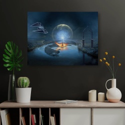 Tablou Galactic portal - Img 3