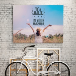Tablou Motivational - It's In Your Hands - Img 2