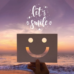 Tablou Motivational - Let's Smile! - Img 3