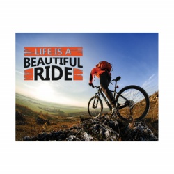 Tablou Motivational - Life is a beautiful ride (bike) - Img 3