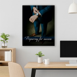 Tablou Motivational - Preparing For Success