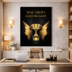 Tablou Motivational - Real values