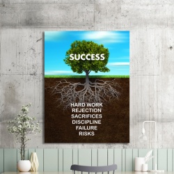 Tablou Motivational - Success Tree - Img 1