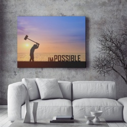 Tablou Motivational - There Is No Impossible - Img 3