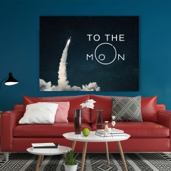 Tablou Motivational - To the moon - Img 5