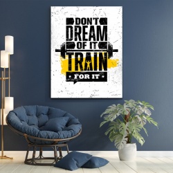 Tablou Motivational - Train for it - Img 2