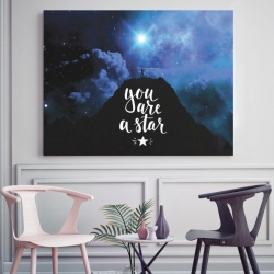 Tablou Motivational - You Are A Star - Img 2