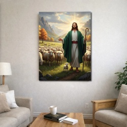 Tablou Religios - Iisus, pastorul