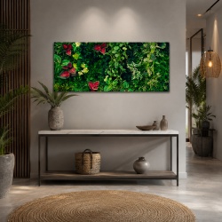 Tablou Vegetatie - Perete din plante decorative (063)
