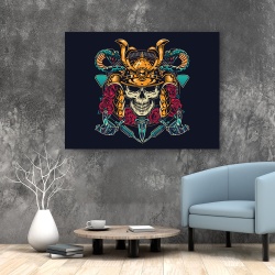 Tablou Zombie Skull Samurai