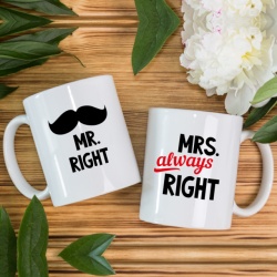 Cana cu Mesaj Mr Right And Always Right - Img 3