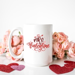 Cana cu Mesaj Mrs Valentine