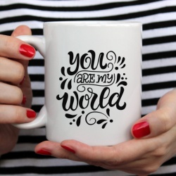 Cana cu Mesaj You Are My World - Img 3