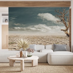 Foto tapet Tree in the desert - Img 3