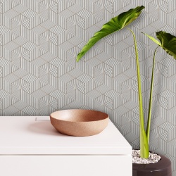 Fototapet 3D - Art Deco Golden Pattern 3D061 - Img 3