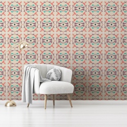 Fototapet Abstract - Placi ornamentale vintage (Geometric 173)
