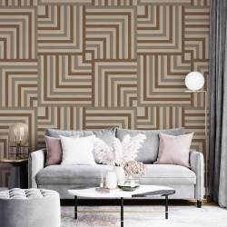 Fototapet Abstract - Retro Maze (Geometric 167)