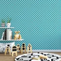 Fototapet Copii Pattern Romburi Bleu 1003-O
