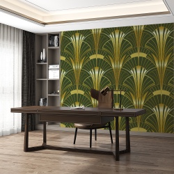 Fototapet - Golden art deco 15 (FTD1000318) - Img 2