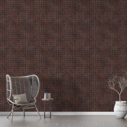 Fototapet Industrial - Massive Iron Block with Holes (006)