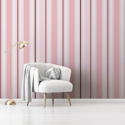 Fototapet Linii roz late (Stripes 001)