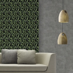 Fototapet Natura - Vegetatie Pattern Frunze Palmier Miniaturale 027