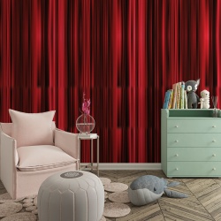 Fototapet Red fading stripes (Stripes 037) - Img 2