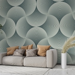 Fototapet Texturi - Pattern geometric modern cu efect 3D (Texture 011) - Img 2