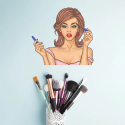 Girl doing make-up - Img 3