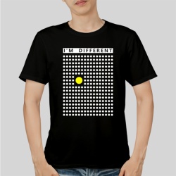 Imprimeu Tricou I am different - Img 2