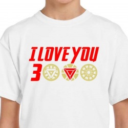 Imprimeu Tricou I Love You 3000 - Img 2