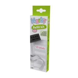 Kit rezerva pentru stampila Marky cu tus textile