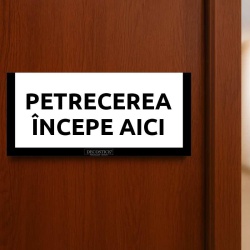 Semn de Ușă Personalizat – Mesaje amuzante interschimbabile - Img 10