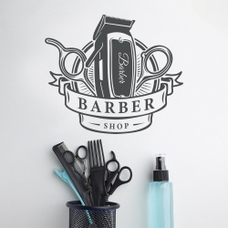 Sticker Barbershop (trimming machine) - Img 4
