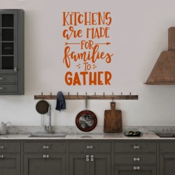 Sticker Bucatarie - Kitchens are for families - Img 3