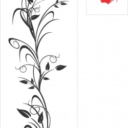 Sticker De Perete Floare Inalta 02 - Img 6