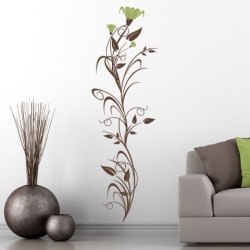 Sticker De Perete Floare Inalta 02