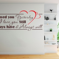 Sticker De Perete I Love You - Img 3