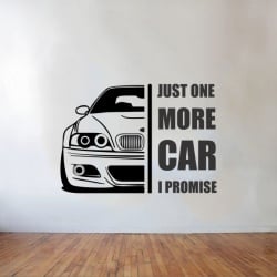 Sticker de Perete Just One More Car - Img 4
