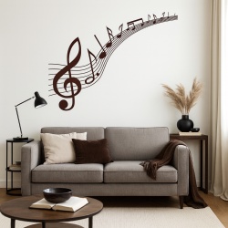 Sticker De Perete Note Muzicale 2