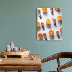 Tablou Bucatarie - Oranges And Sweets Pattern - Img 1