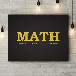 Tablou Canvas Abusive Math - Img 3