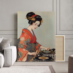 Tablou Canvas - DJ Geisha - Img 2