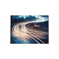 Tablou Canvas Long Exposure Traffic Lights - Img 2